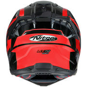 Nitro - MX710 Shard 2 Red/Black Helmet