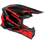 Nitro - MX710 Shard 2 Red/Black Helmet