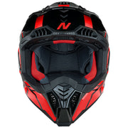 Nitro - MX710 Shard 2 Red/Black Helmet