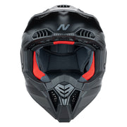 Nitro - MX710 Satin Black Helmet