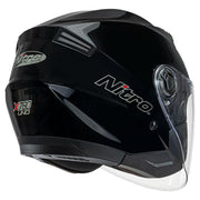 Nitro - X780S Gloss Black Open Face Helmet