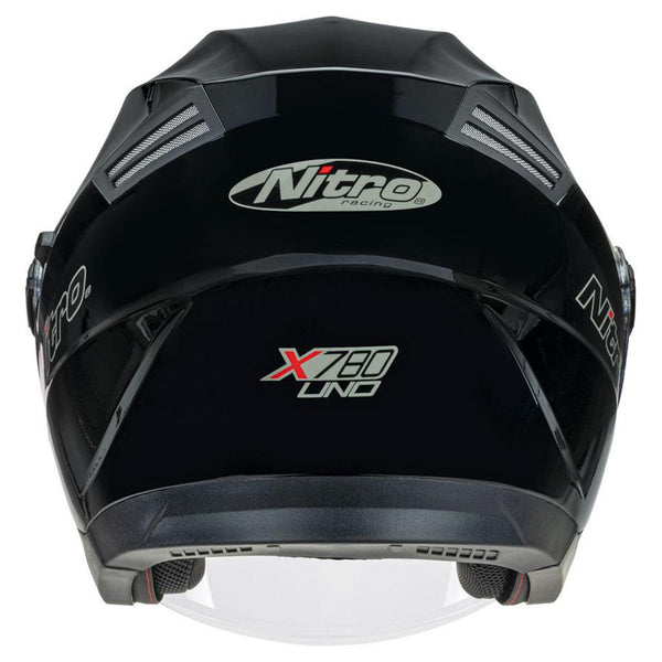 Nitro - X780S Gloss Black Open Face Helmet