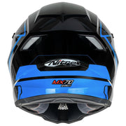 Nitro - MX710 Youth Shard 2 Blue/Black Helmet