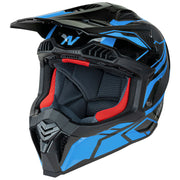 Nitro - MX710 Shard 2 Blue/Black Helmet