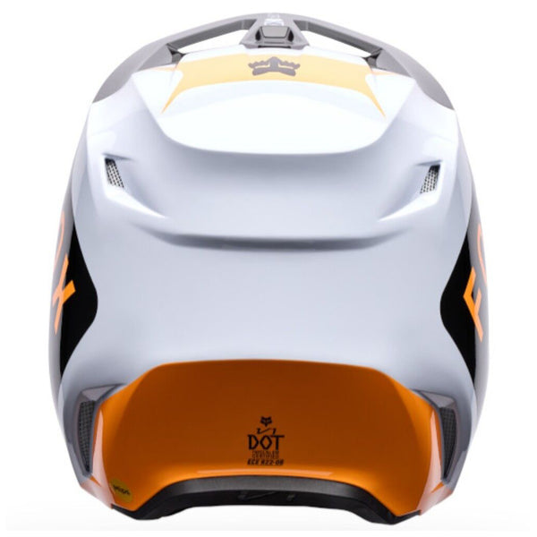 Fox - 2026 Youth V1 Noble Black/White Helmet