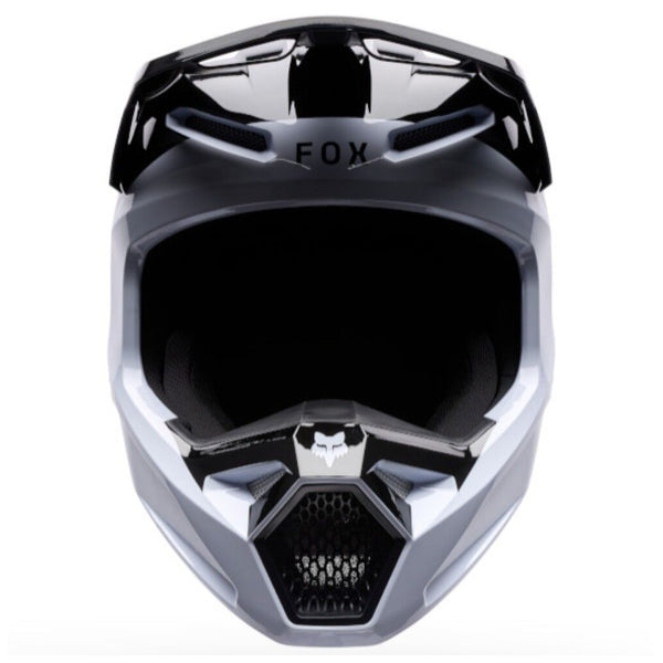 Fox - 2026 Youth V1 Noble Black/White Helmet