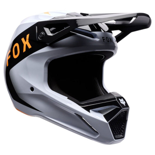 Fox - 2026 Youth V1 Noble Black/White Helmet