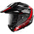 Nolan - X-552 UC Dinamo Carbon/Red/Grey Adventure Helmet