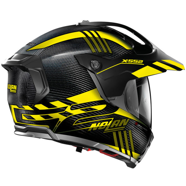 Nolan - X-552 UC Wingsuit Carbon/Yellow/Black Adventure Helmet