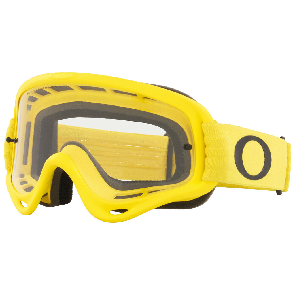 Oakley - O-Frame Moto Yellow Clear Lens Goggles