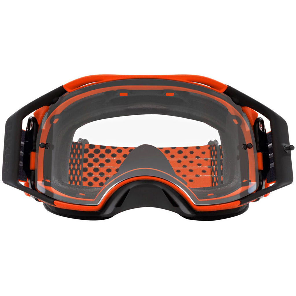 Oakley - Airbrake Moto B1B Orange/Black Clear Lens Goggles