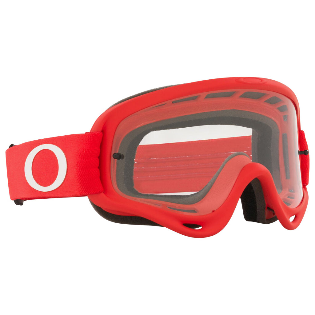 Oakley - O-Frame Moto Red Clear Lens Goggles
