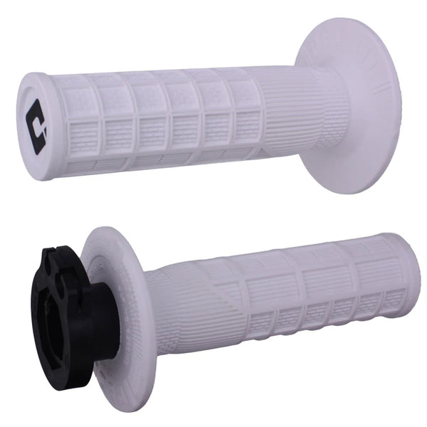 ODI - Recoil Full Waffle White Lock On Grips