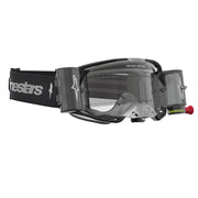 Alpinestars - Vision 8 Amber Black/Silver Roll Off Goggle