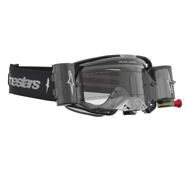 Alpinestars - Vision 8 Amber Black/Silver Roll Off Goggle