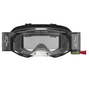 Alpinestars - Vision 8 Amber Black/Silver Roll Off Goggle