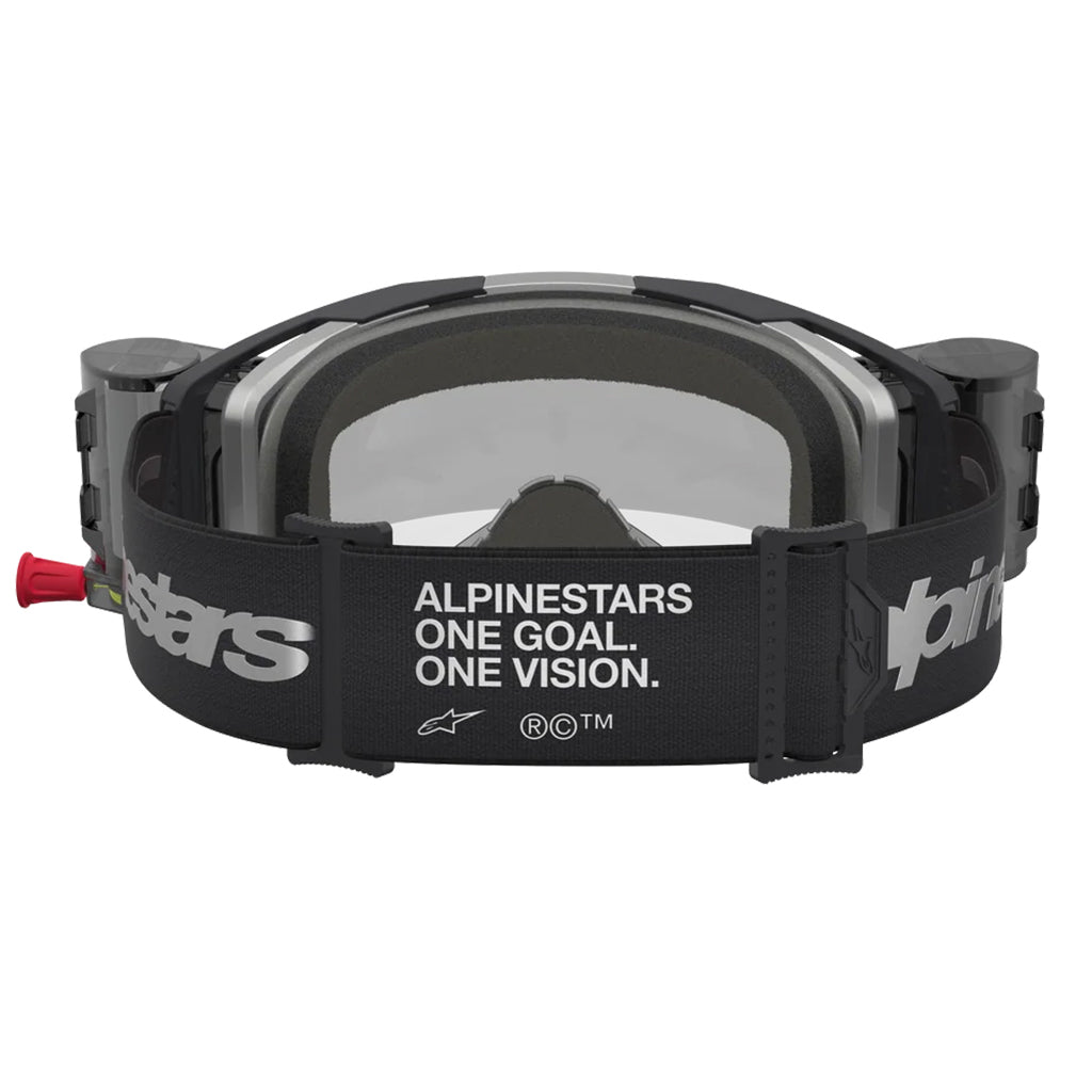 Alpinestars - Vision 8 Amber Black/Silver Roll Off Goggle