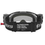 Alpinestars - Vision 8 Amber Black/Silver Roll Off Goggle