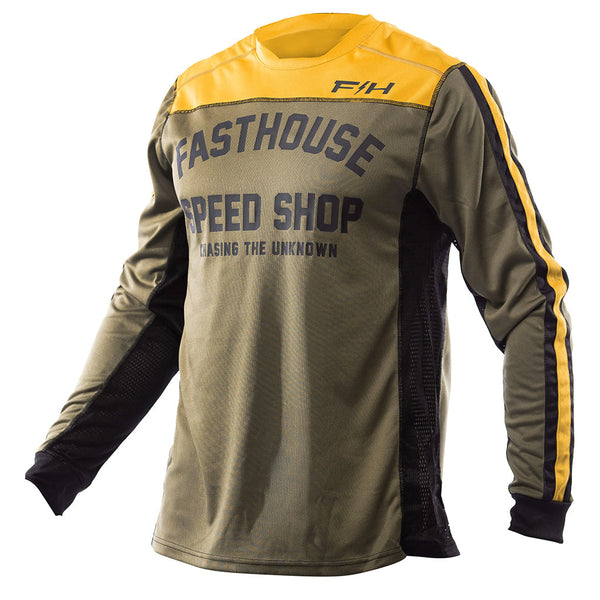 Fasthouse - Sanguaro Petrol Olive/Vintage Gold MX Combo