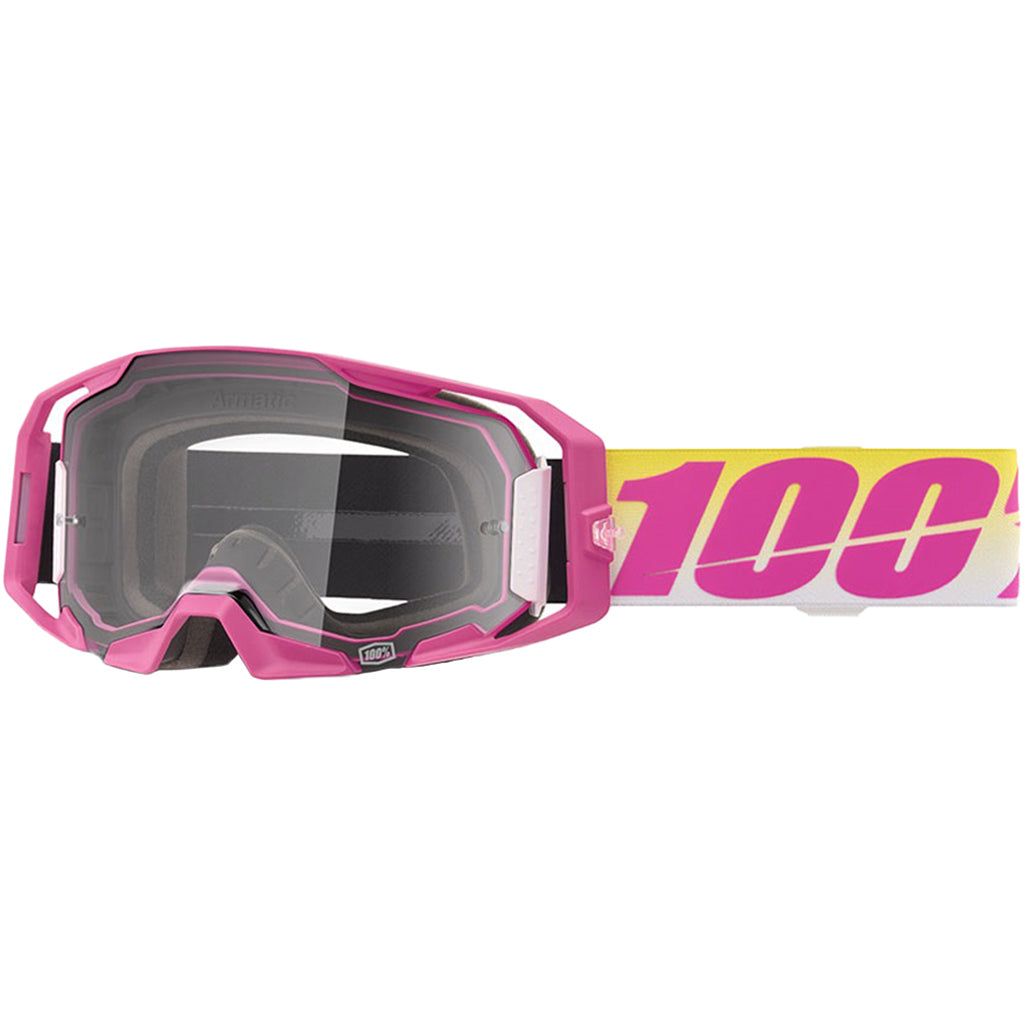 100% - Armatic Sellars Pink Clear Lens Goggle