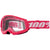 100% - Strata 2 Neon Pink Clear Lens Goggle