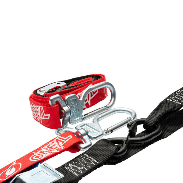 Oneal - Black/Red Swivel DLX Tie Downs