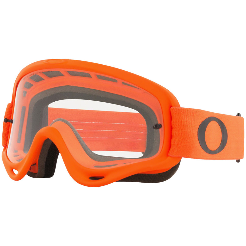 Oakley - O-Frame Moto Orange Clear Lens Goggles