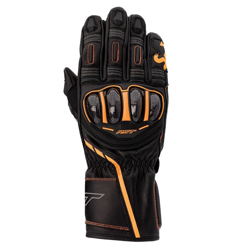 RST - S-1 CE Black/Grey/Orange Sport Gloves