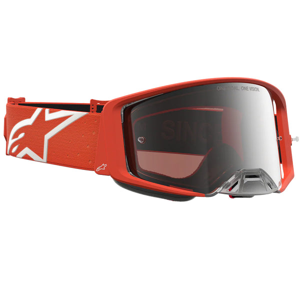 Alpinestars - Supertech Vesta Orange/Silver Mirror Lens Goggle
