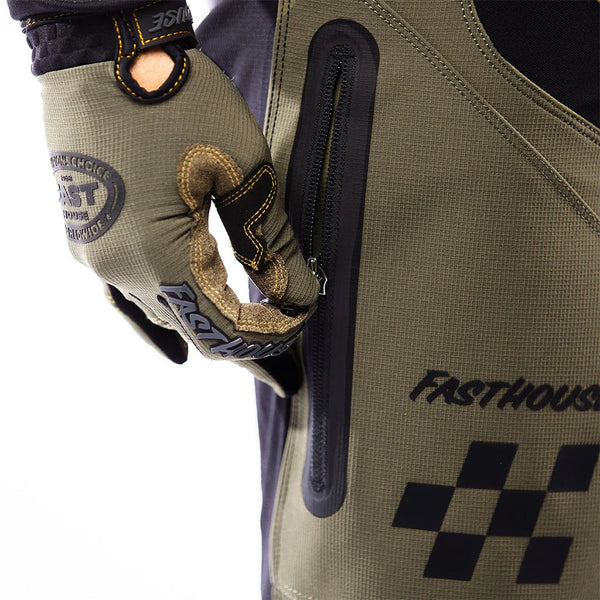 Fasthouse - Sanguaro Petrol Olive/Vintage Gold MX Combo