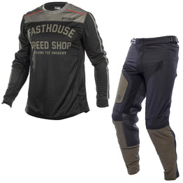 Fasthouse - Sanguaro Petrol Black/Grey MX Combo