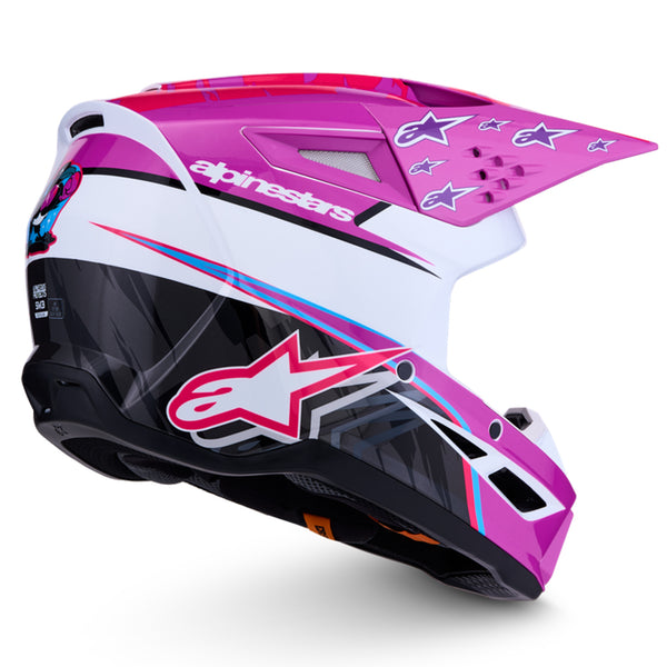 Alpinestars - SM3 Falcon Purple/White/Black/Pink Helmet