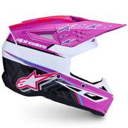 Alpinestars - SM3 Falcon Purple/White/Black/Pink Helmet