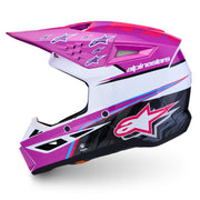 Alpinestars - Youth SM3 Falcon Purple/White/Black/Pink Helmet
