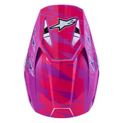 Alpinestars - Youth SM3 Falcon Purple/White/Black/Pink Helmet