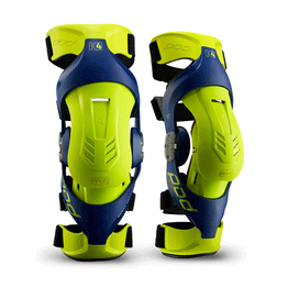 PodMX - K4 3.0 Fluro Yellow LE Knee Brace Pair