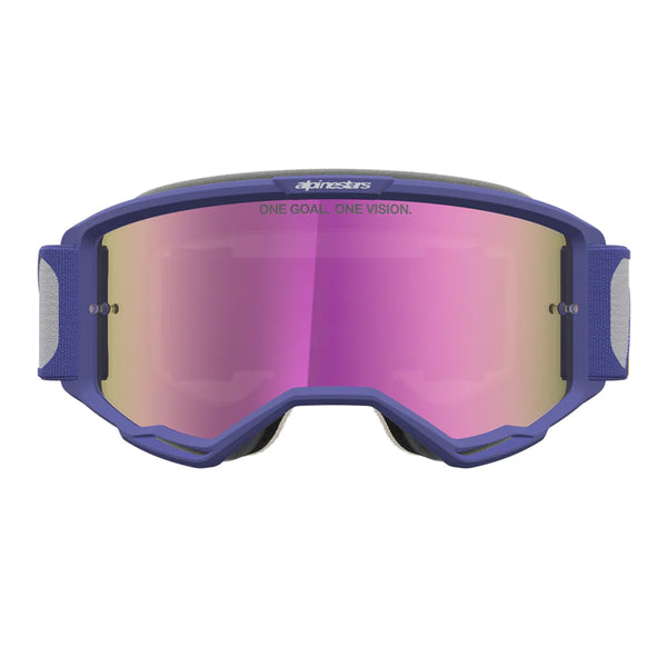 Alpinestars - Vision 5 Drag Red/Purple Mirror Lens Goggle