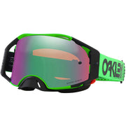 Oakley - Airbrake Moto B1B Green/Black Prizm Jade Lens Goggles