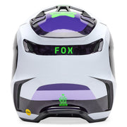 Fox - 2025 V3 RS Black/Purple Grid Helmet