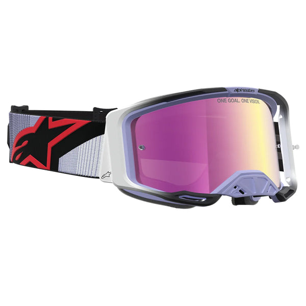 Alpinestars - Vision 8 Maven Lavender/Black Mirror Lens Goggle