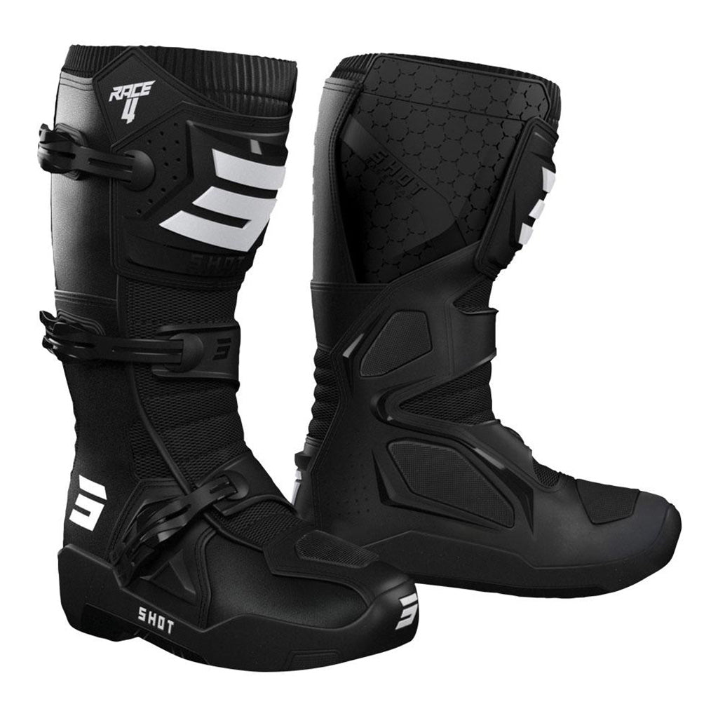 Shot - 2026 Race 4 Black Boots