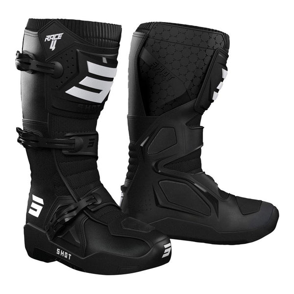 Shot - 2026 Race 4 Black Boots