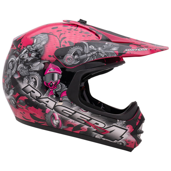 RXT - Youth Racer 4 Pink Helmet