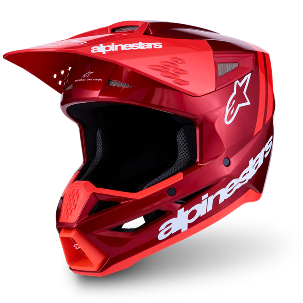 Alpinestars - SM3 Radium Red/White Helmet