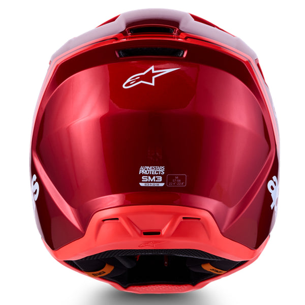 Alpinestars - SM3 Radium Red/White Helmet
