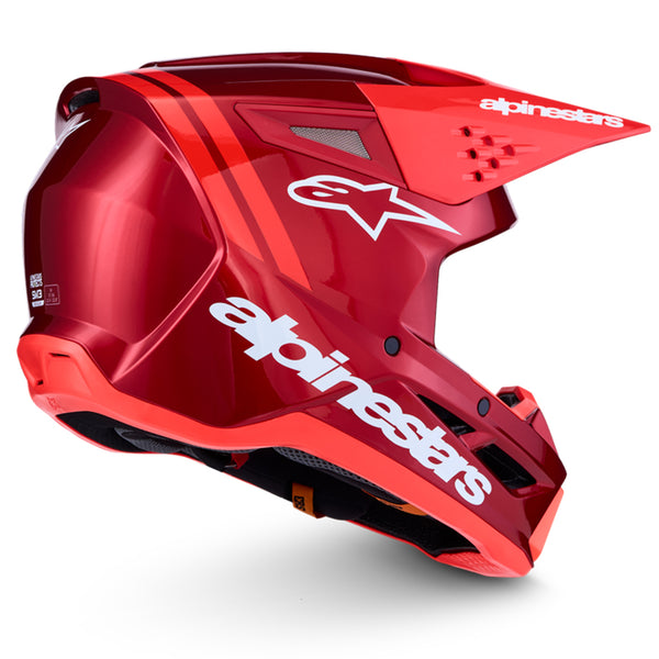 Alpinestars - SM3 Radium Red/White Helmet