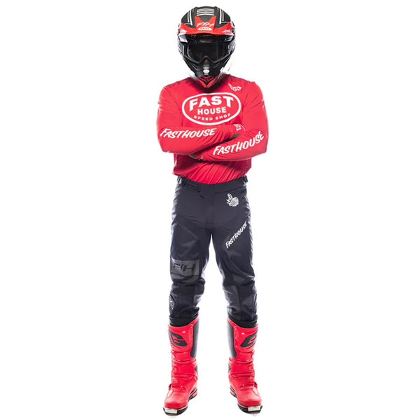 Fasthouse - Grindhouse Ramble Red/Black MX Combo