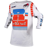 Rat Racing - Hundo White/Red/Blue Jersey