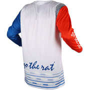 Rat Racing - Cola White/Blue/Red Jersey