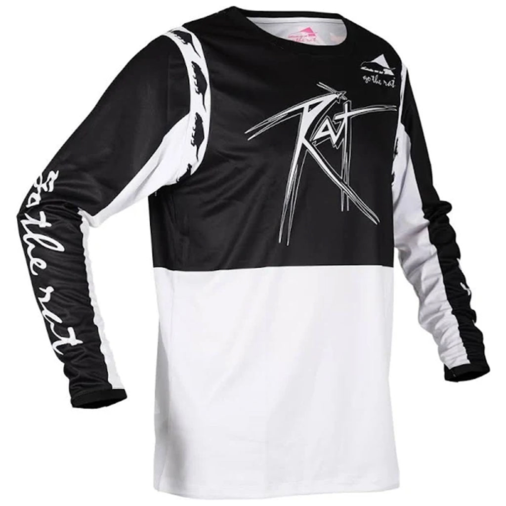 Rat Racing - Black Top Black/White Jersey